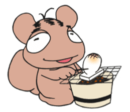 Bokkun&Diana the little musicians sticker #5675608