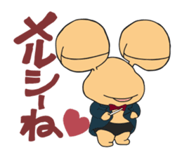 Bokkun&Diana the little musicians sticker #5675612