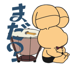 Bokkun&Diana the little musicians sticker #5675613