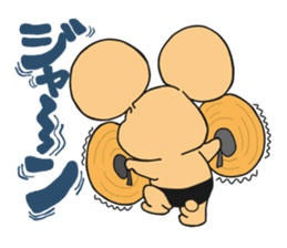 Bokkun&Diana the little musicians sticker #5675623