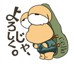 Bokkun&Diana the little musicians sticker #5675624