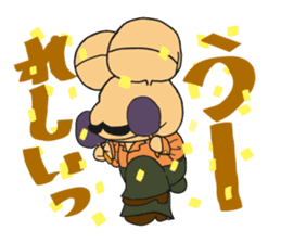 Bokkun&Diana the little musicians sticker #5675630