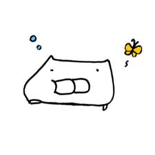 It is sometimes a bird a cat. sticker #5676582