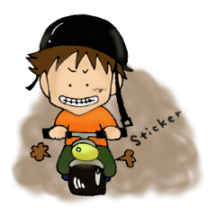 BOY's Sticker "MASAO"