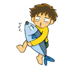 BOY's Sticker "MASAO" sticker #5677240