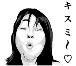 friends of funny face sticker #5677682