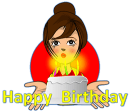 Everyday of young couple sticker #5678229