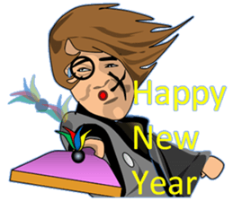 Everyday of young couple sticker #5678234