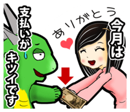 Terrible Dragon sticker #5679303