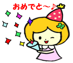 Pretty twin sisters sticker #5679747