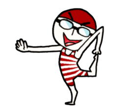 Mizuma-kun of swimmers not swim sticker #5679966