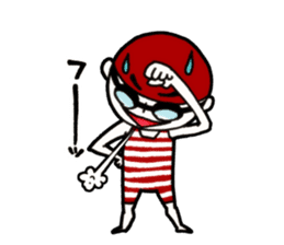 Mizuma-kun of swimmers not swim sticker #5679971
