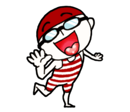 Mizuma-kun of swimmers not swim sticker #5679972