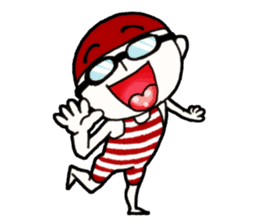 Mizuma-kun of swimmers not swim sticker #5679972