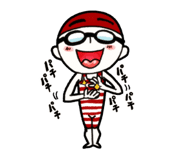 Mizuma-kun of swimmers not swim sticker #5679974