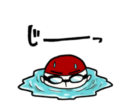 Mizuma-kun of swimmers not swim sticker #5679979