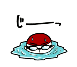 Mizuma-kun of swimmers not swim sticker #5679979