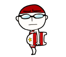 Mizuma-kun of swimmers not swim sticker #5679981