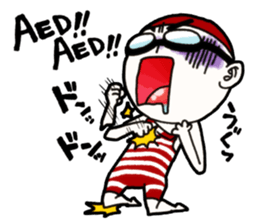 Mizuma-kun of swimmers not swim sticker #5679985