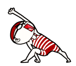 Mizuma-kun of swimmers not swim sticker #5679994