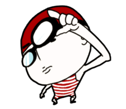 Mizuma-kun of swimmers not swim sticker #5680000