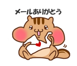 so cute squirrel sticker sticker #5680622