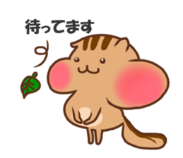 so cute squirrel sticker sticker #5680623