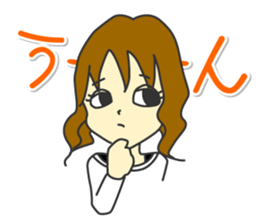 Everyone pamper her sticker #5680770