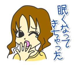 Everyone pamper her sticker #5680781