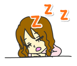 Everyone pamper her sticker #5680786