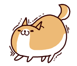 lazy shiba vol.3 sticker #5681437