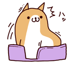 lazy shiba vol.3 sticker #5681440