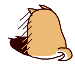 lazy shiba vol.3 sticker #5681469