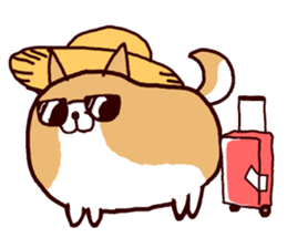 lazy shiba vol.3 sticker #5681474