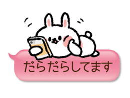 HUKIDASHIUSAGI2 sticker #5682152