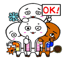 Four Seasons God sticker #5682481