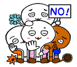 Four Seasons God sticker #5682482