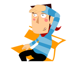 Mr. Long Sleeve sticker #5682674