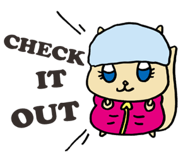 Squirrel Hip Hop East Coast sticker #5683240