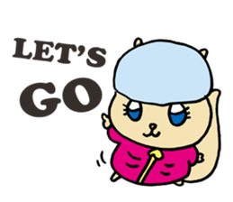 Squirrel Hip Hop East Coast sticker #5683243