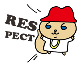 Squirrel Hip Hop East Coast sticker #5683254