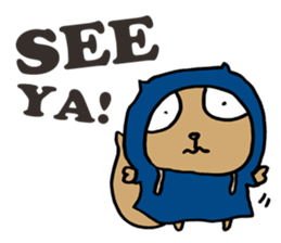 Squirrel Hip Hop East Coast sticker #5683266