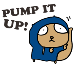 Squirrel Hip Hop East Coast sticker #5683270