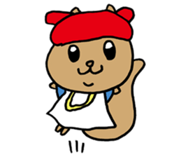 Squirrel Hip Hop West Coast sticker #5683276