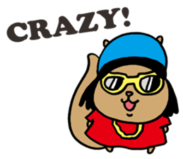 Squirrel Hip Hop West Coast sticker #5683294