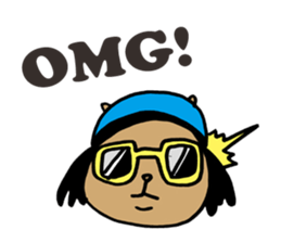 Squirrel Hip Hop West Coast sticker #5683296