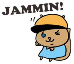 Squirrel Hip Hop West Coast sticker #5683298