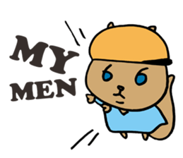 Squirrel Hip Hop West Coast sticker #5683302