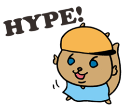 Squirrel Hip Hop West Coast sticker #5683303