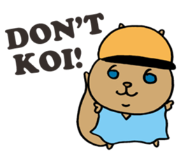 Squirrel Hip Hop West Coast sticker #5683304